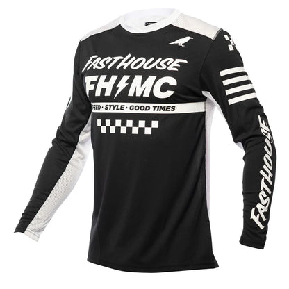 Fasthouse Air Cooled Elrod Jersey - Youth - Black