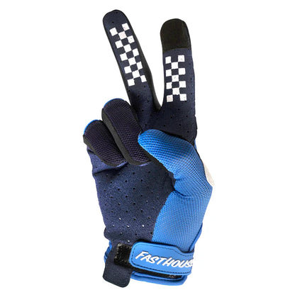 Fasthouse Air Cooled Elrod Glory Glove - Electric Blue