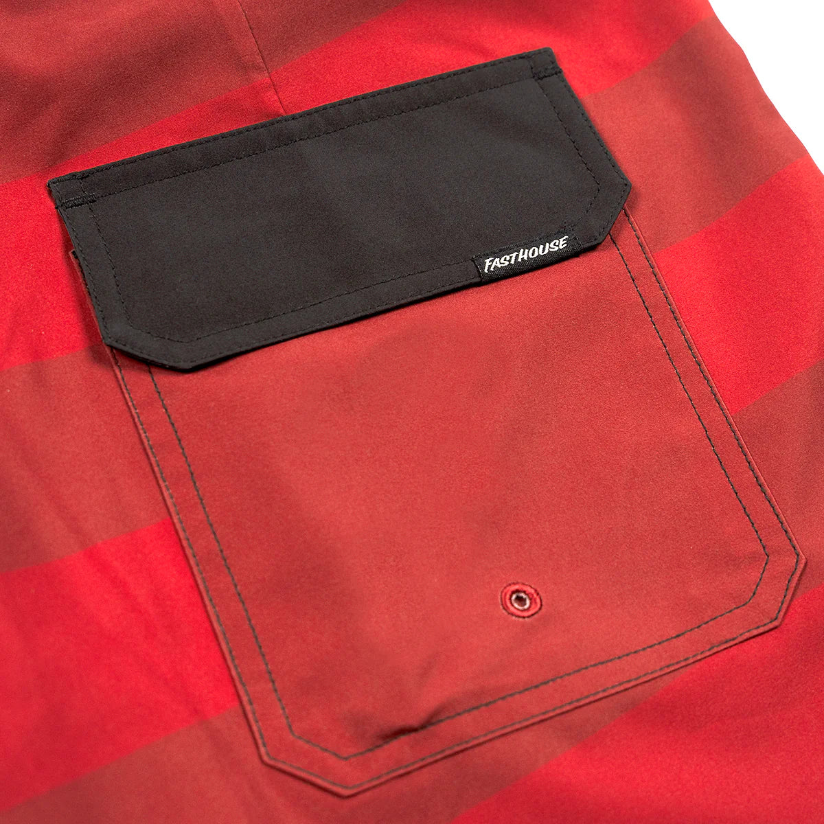 Fasthouse After Hours 18" 3 Pocket Patriot Boardshort - Red-Blue