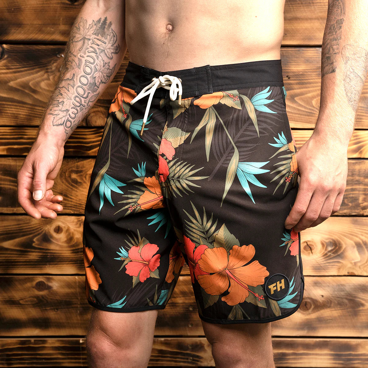 Fasthouse After Hours 18" Short - Dark Floral