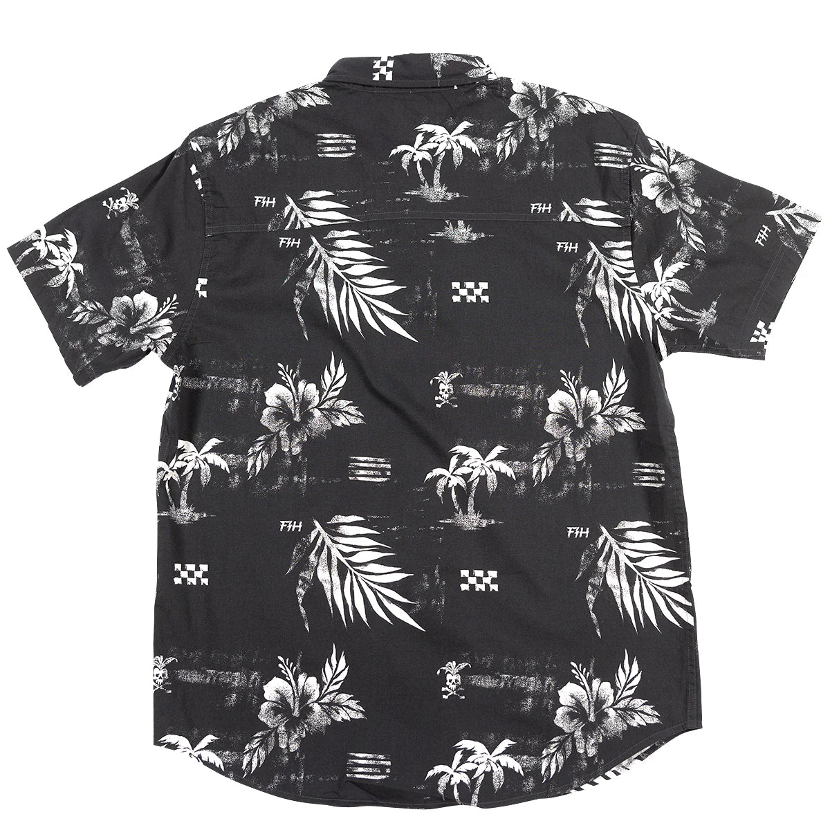 Fasthouse Alani Short Sleeve Button Up Shirt - Black