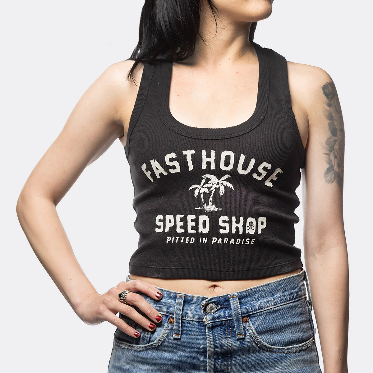 Fasthouse Alkyd Tank - Womens - Black