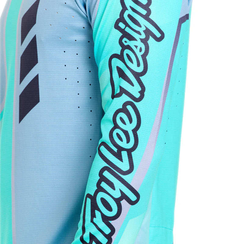 Troy Lee Designs Sprint Pro Short Sleeve MTB Jersey - Lowrider - Real Teal