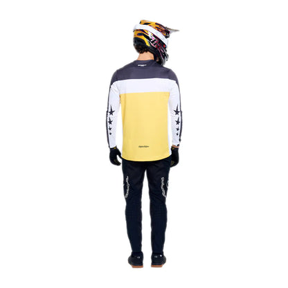 Troy Lee Designs Sprint Pro Short Sleeve MTB Jersey - Yo Moto - Butter