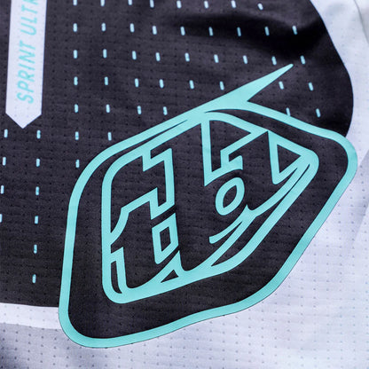 Troy Lee Designs Sprint Ultra Short Sleeve MTB Jersey - Proton - White