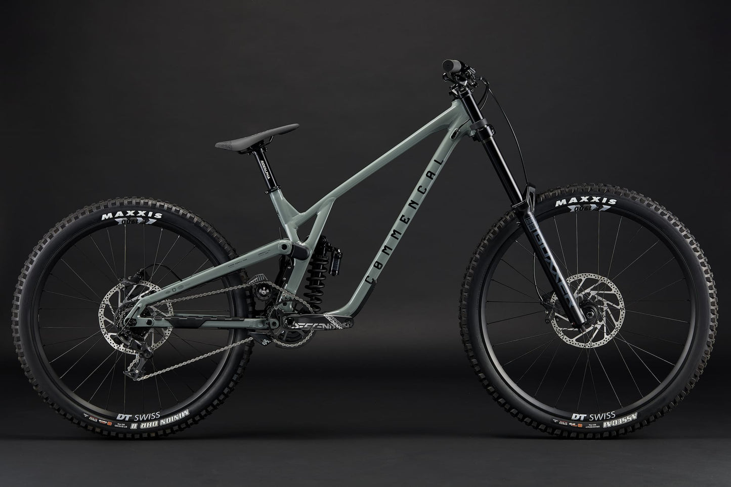 Commencal Supreme DH V5 MX - Ride - Pyrite Grey