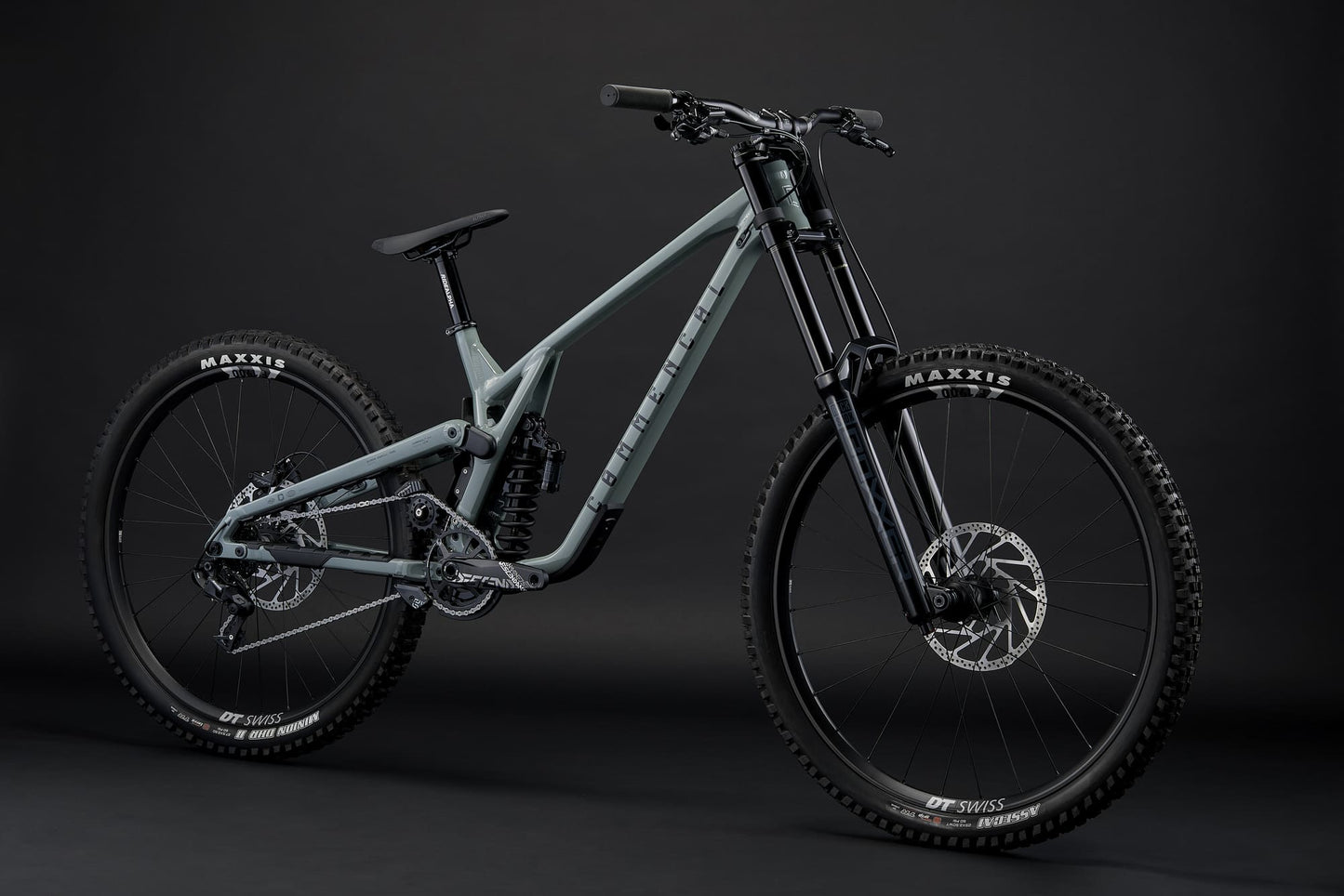 Commencal Supreme DH V5 MX - Ride - Pyrite Grey