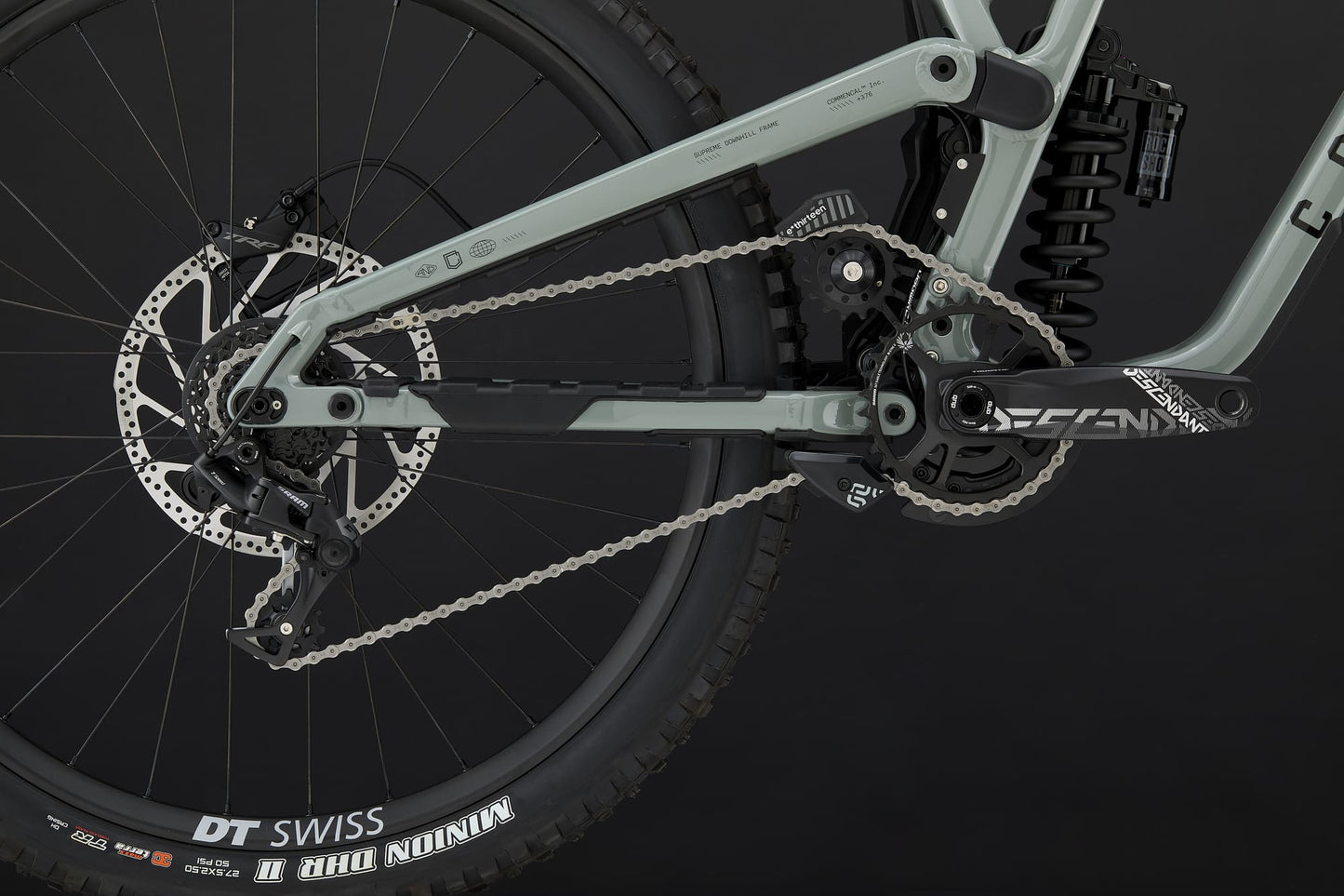 Commencal Supreme DH V5 MX - Ride - Pyrite Grey