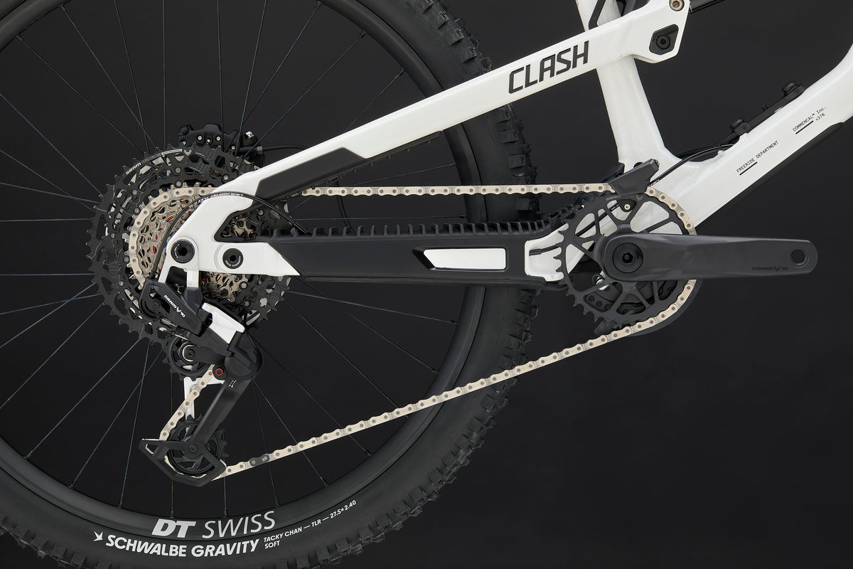 Commencal Clash V3 27.5 - RockShox - Pure White