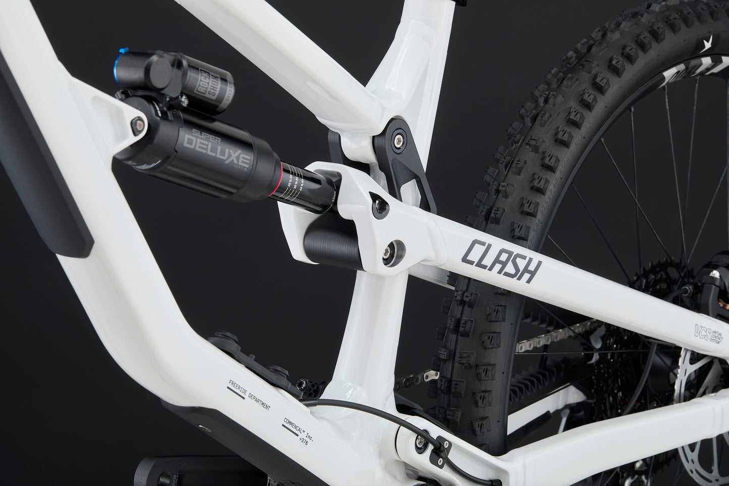 Commencal Clash V3 27.5 - RockShox - Pure White