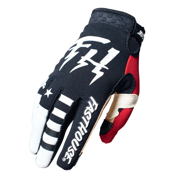 Fasthouse Speed Style Bereman Glove - Youth - Black-Cream