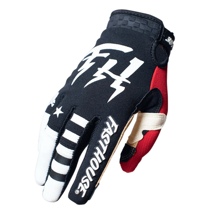 Fasthouse Speed Style Bereman Glove - Youth - Black-Cream