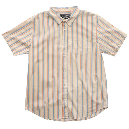 Fasthouse Bess Short Sleeve Button Up Shirt - Cream