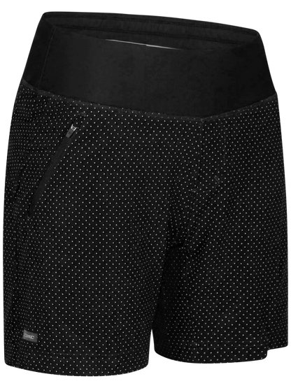 Zoic Bliss 7" MTB Short - Womens - Black Polka Dot