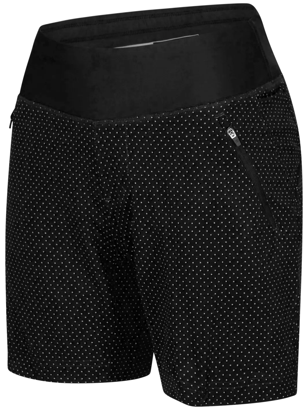 Zoic Bliss 7" MTB Short - Womens - Black Polka Dot