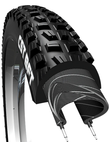 CST Tires BFT 26" Wire Fat Tire