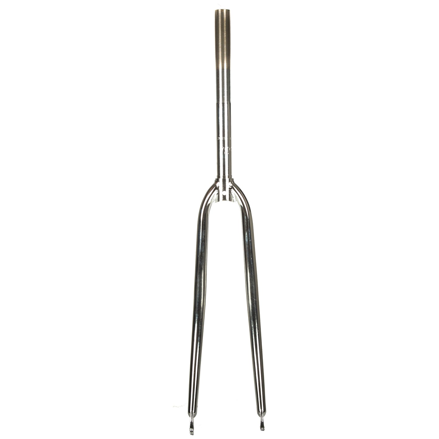 CBO Generic 700c CroMo Threaded Fork - Chrome - Blem