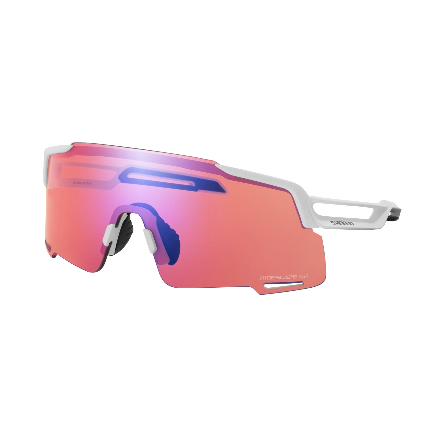Shimano Equinox RS Sunglasses - Off Road Lens - Matte White