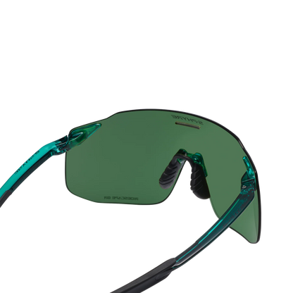 Shimano S-Phyre Sl RS Sunglasses - Gravel Lens - Green Sapphire