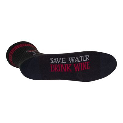 SockGuy 6" Crew Sock - Noir