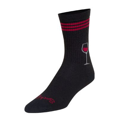 SockGuy 6" Crew Sock - Noir