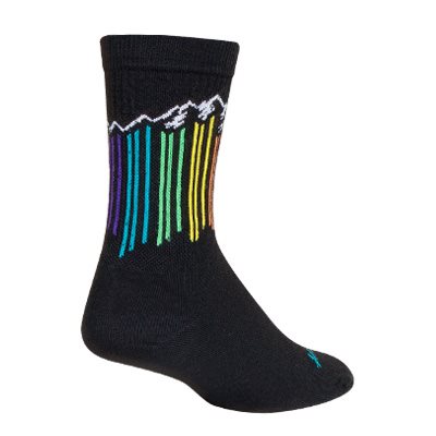 SockGuy 6" Wool Sock - Prism Peak