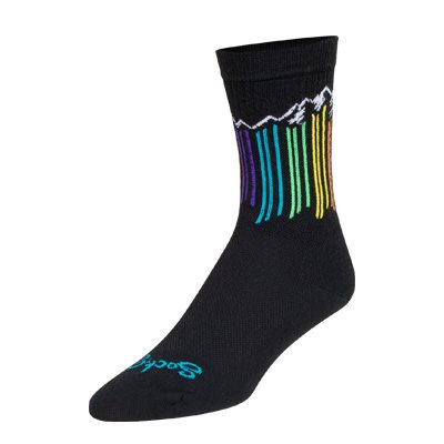 SockGuy 6" Wool Sock - Prism Peak