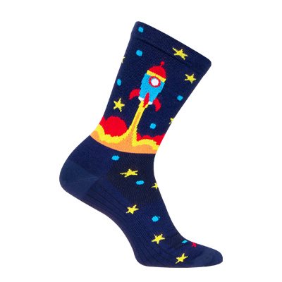 SockGuy 6" Crew Sock - Rocket Socket
