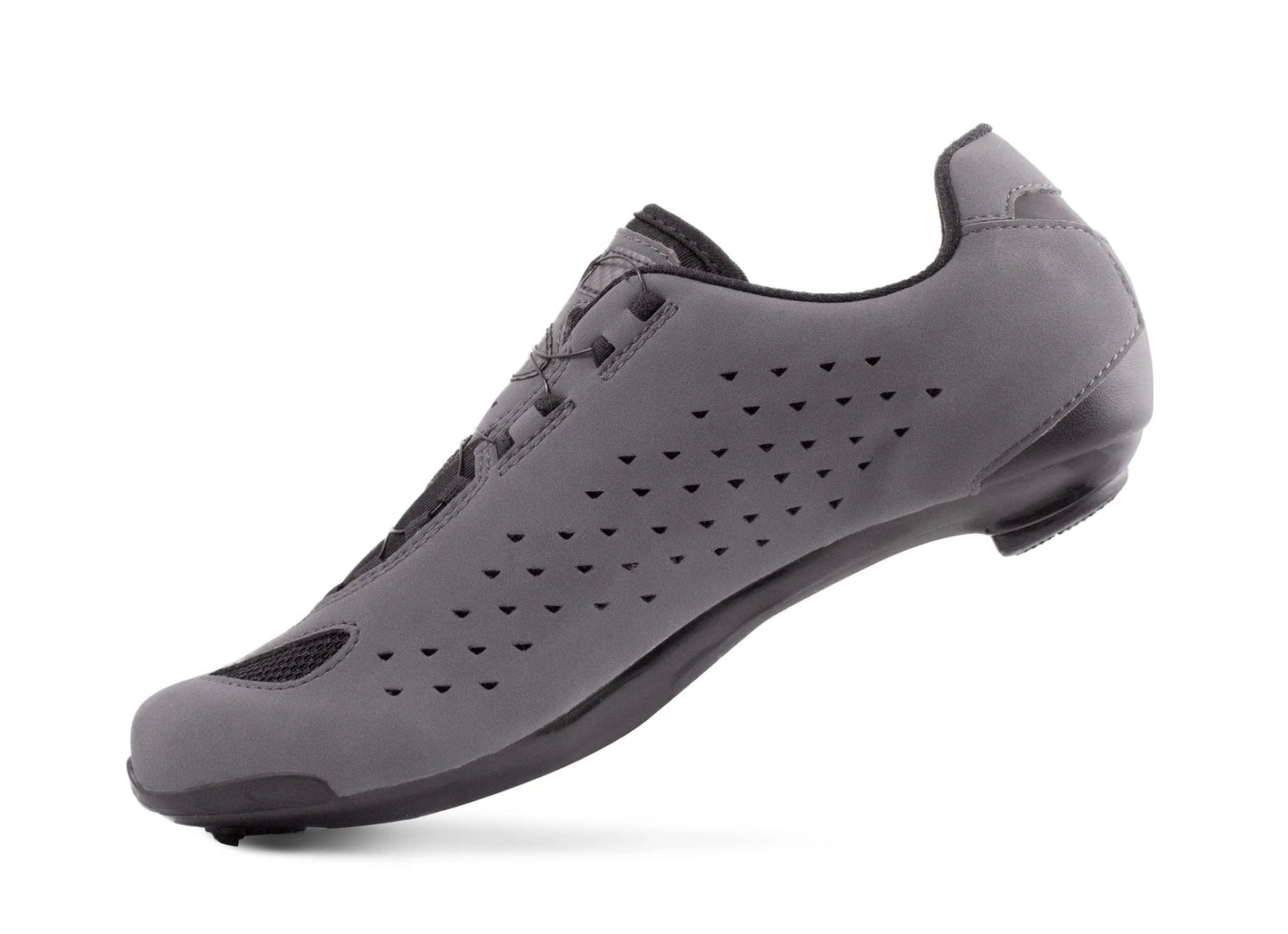 Lake CX177 Road Shoe - Wide - Matt Gray-Black