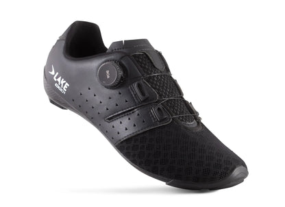 Lake CX201 Road Shoe - Black-White