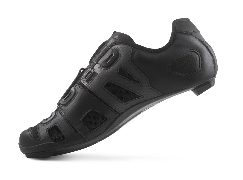Lake CX242 Road Shoe - Wide - Black-Silver