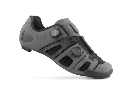 Lake CX242 Road Shoe - Wide - Matt Gray-Black