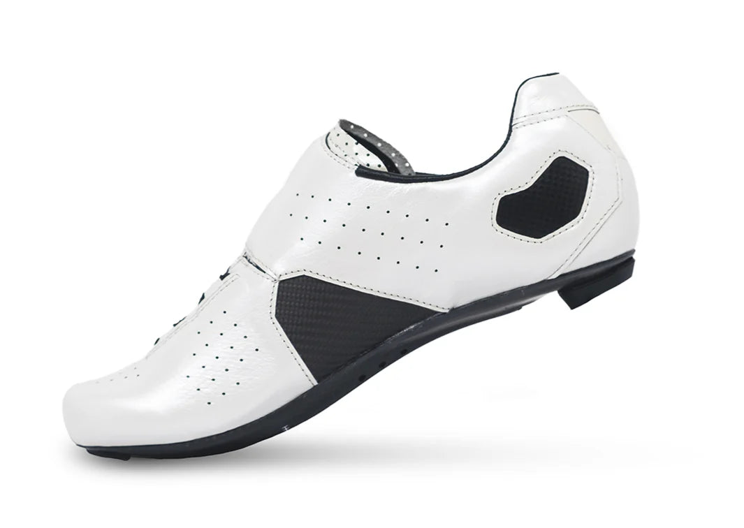 Lake CX333 Road Shoe - Narrow - White-Black