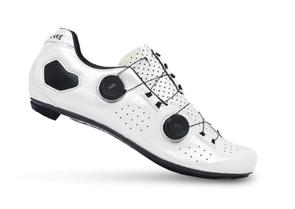 Lake CX333 Road Shoe - Wide - White-Black