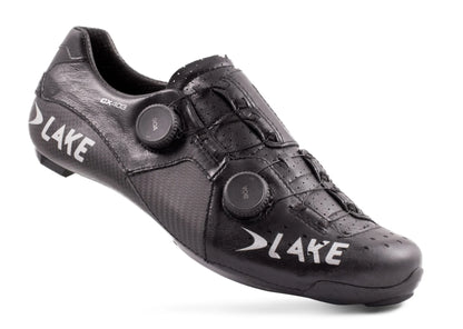 Lake CX403 SpdPly Road Shoe - Black-Silver