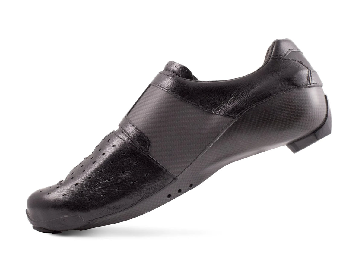Lake CX403 Road Shoe - Wide - Black-Silver