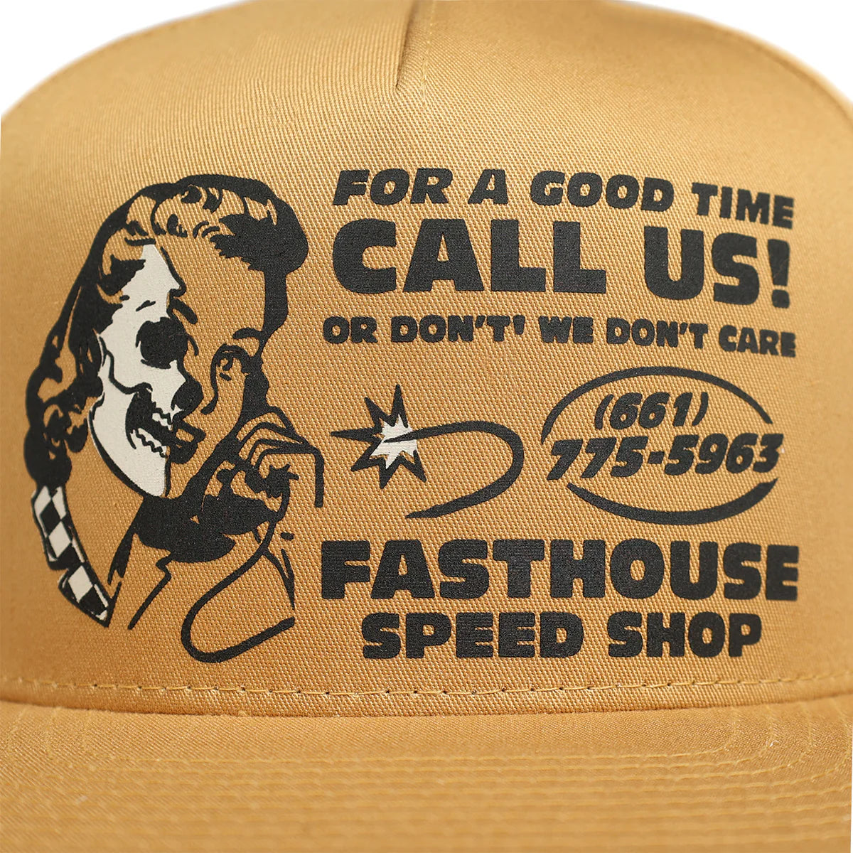 Fasthouse Call Us Hat - Tan