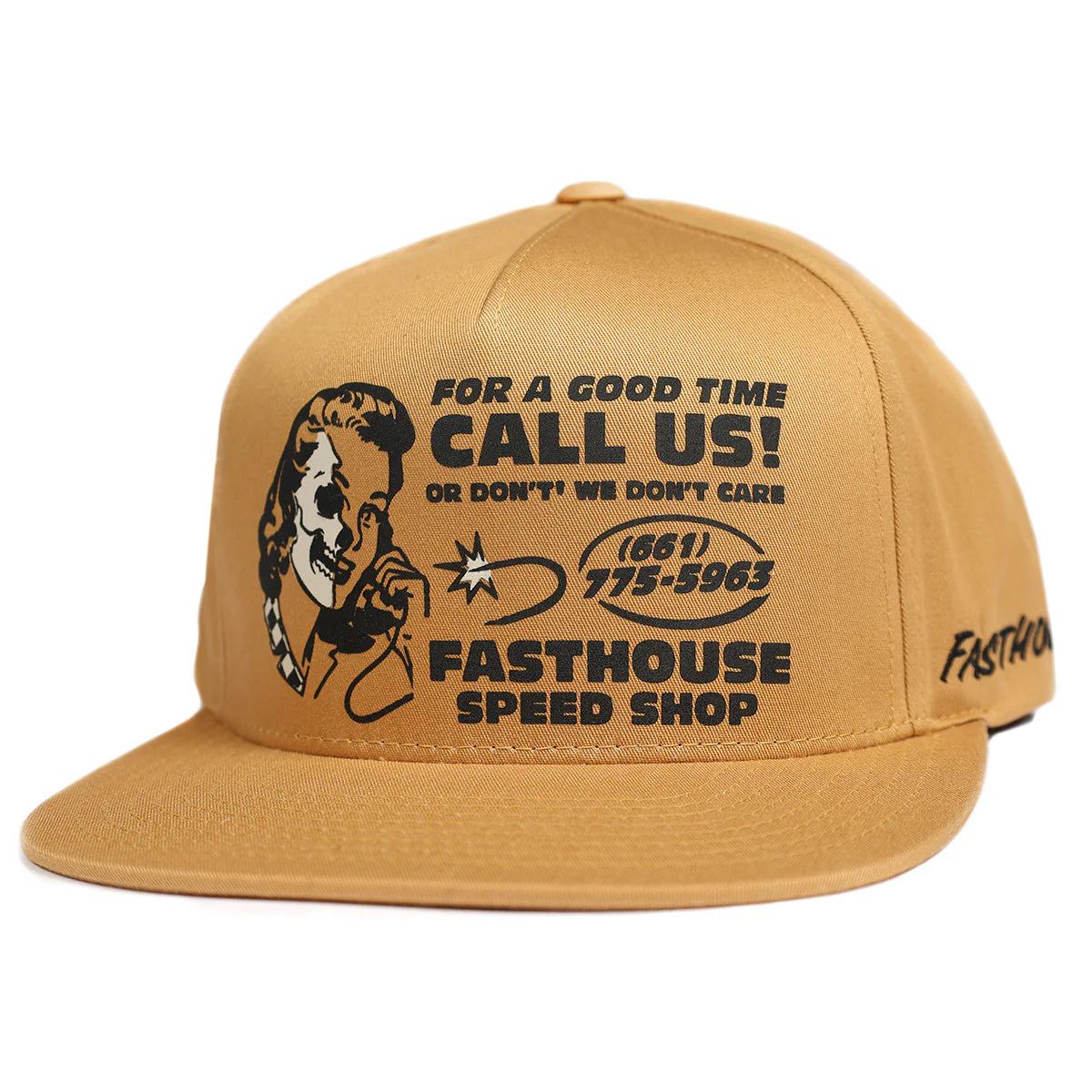 Fasthouse Call Us Hat - Tan