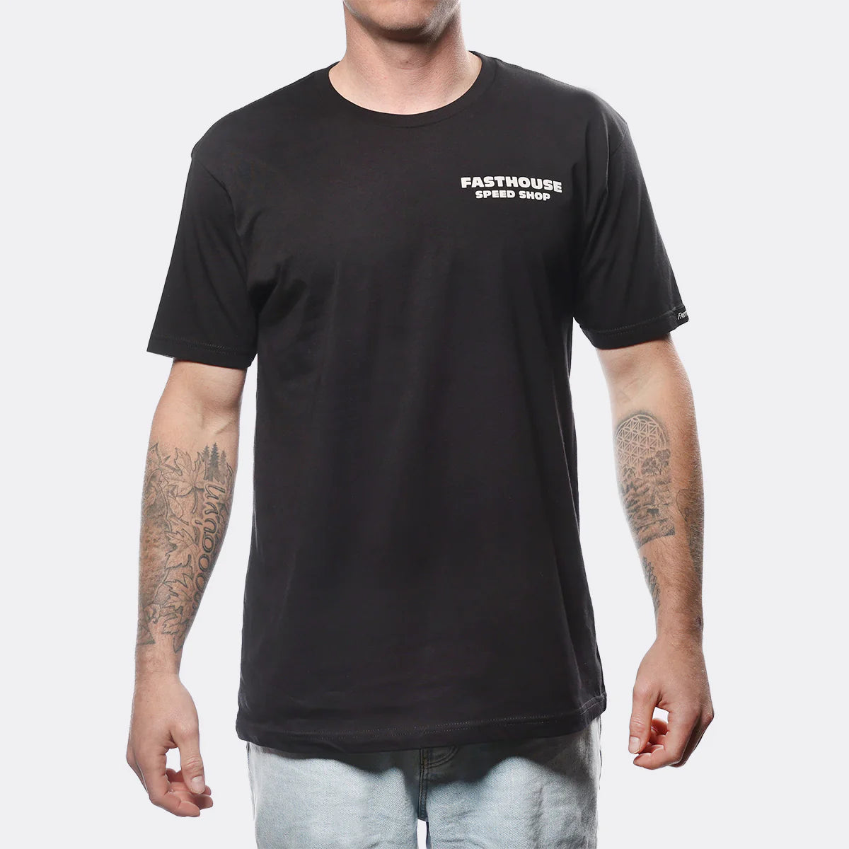 Fasthouse Call Us Tee - Black