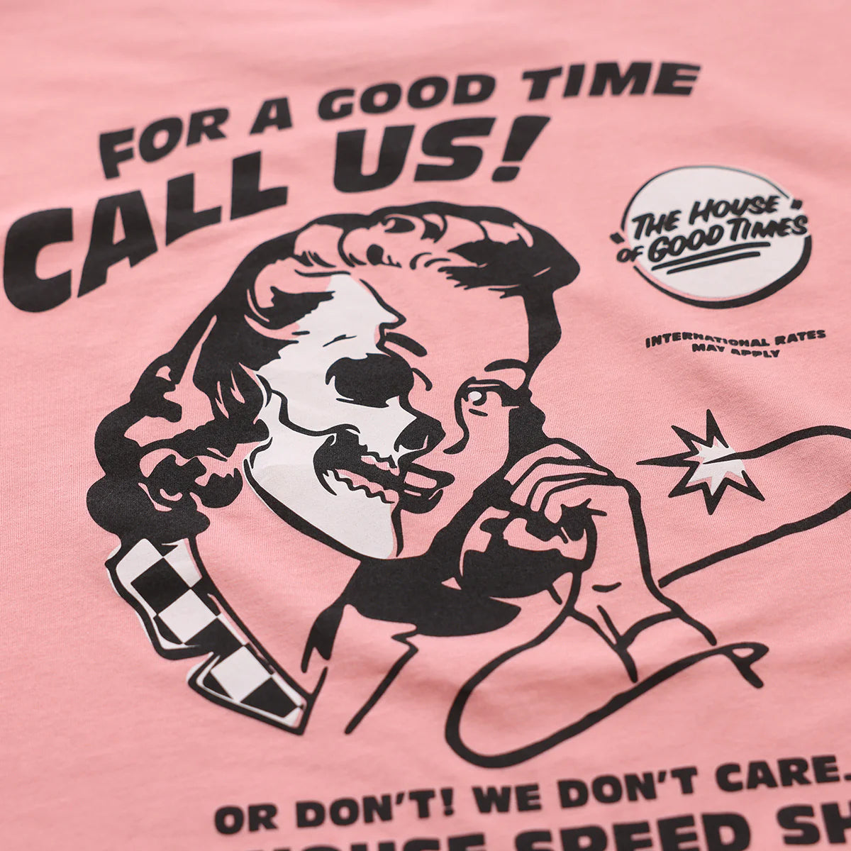 Fasthouse Call Us Tee - Desert Pink