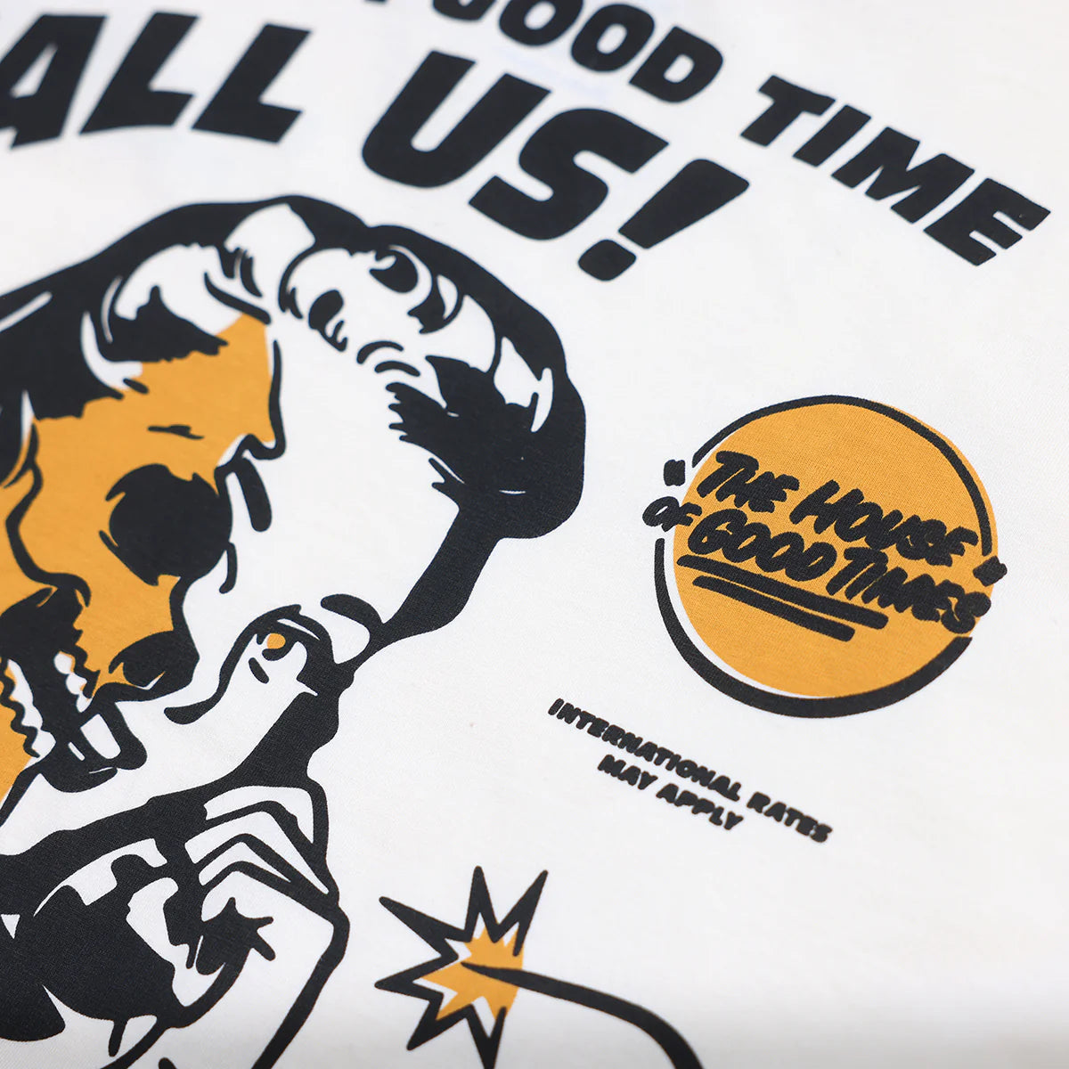 Fasthouse Call Us Tee - Natural