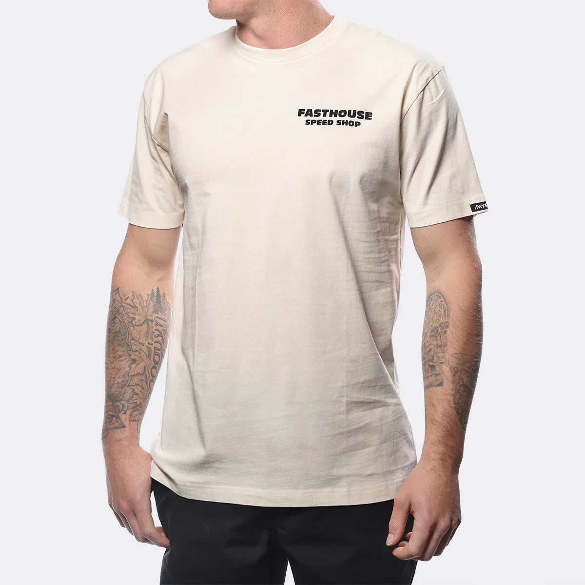 Fasthouse Call Us Tee - Natural