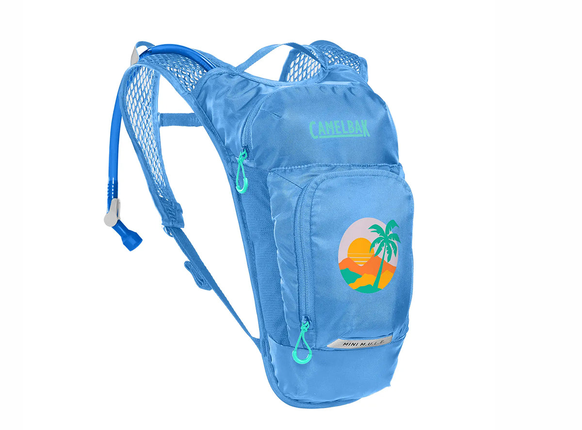 Camelbak Mini M.U.L.E. Hydration Pack - 50oz - Blue-Palm