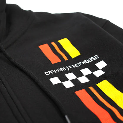 Fasthouse Can-Am Duster Zip-Up Hoodie - Black