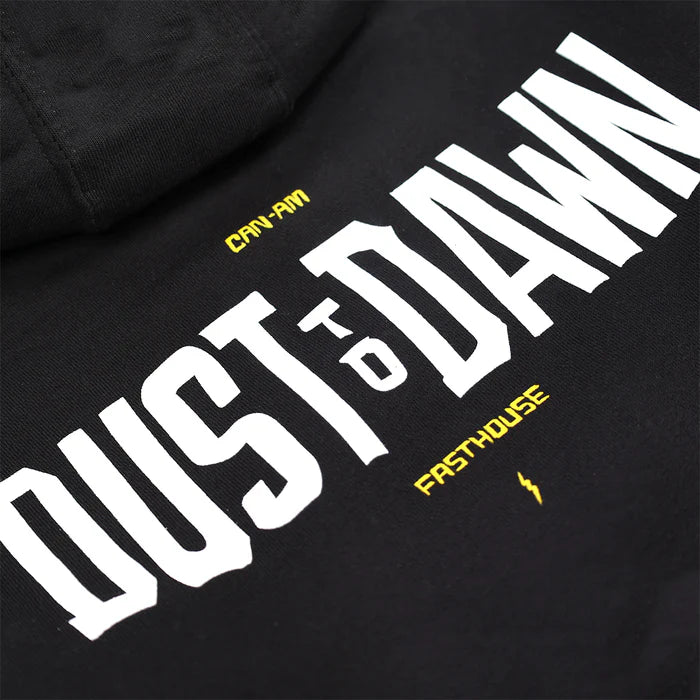 Fasthouse Can-Am Duster Zip-Up Hoodie - Black