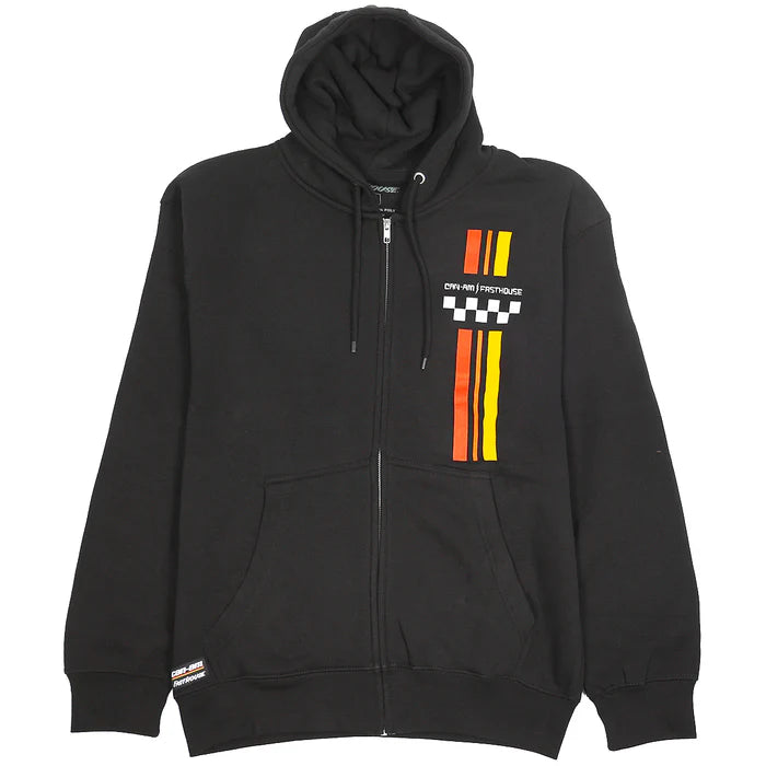 Fasthouse Can-Am Duster Zip-Up Hoodie - Black
