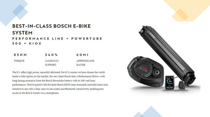 Vaast Bikes E/1 Shimano XT 27.5 E-Bike - Black