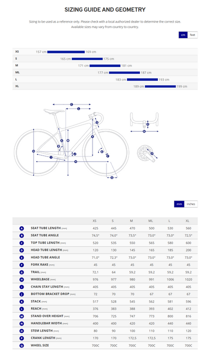 Giant TCR Advanced Disc 1 Pro Compact 700c - Cold Night - 2023