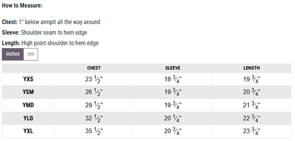 Fasthouse Classic Acadia Long Sleeve MTB Jersey - Youth - Heather Indigo