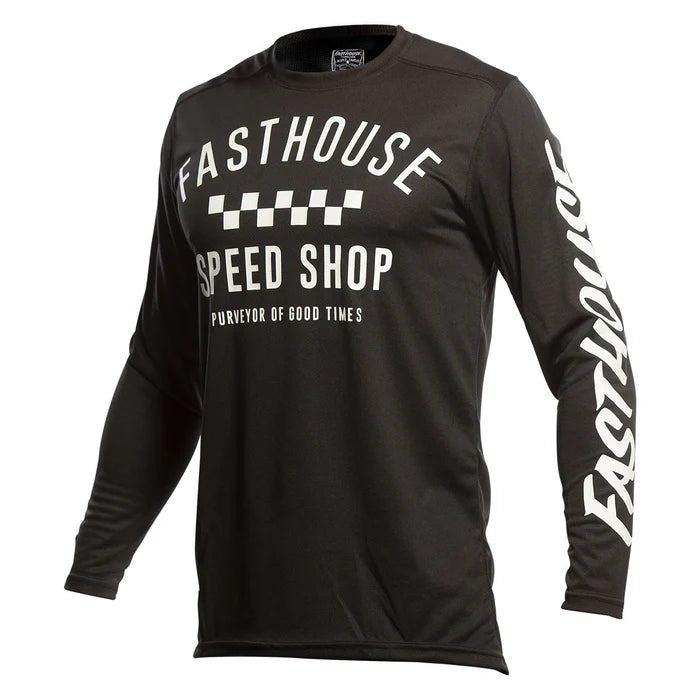 Fasthouse Carbon Jersey - Youth - Black
